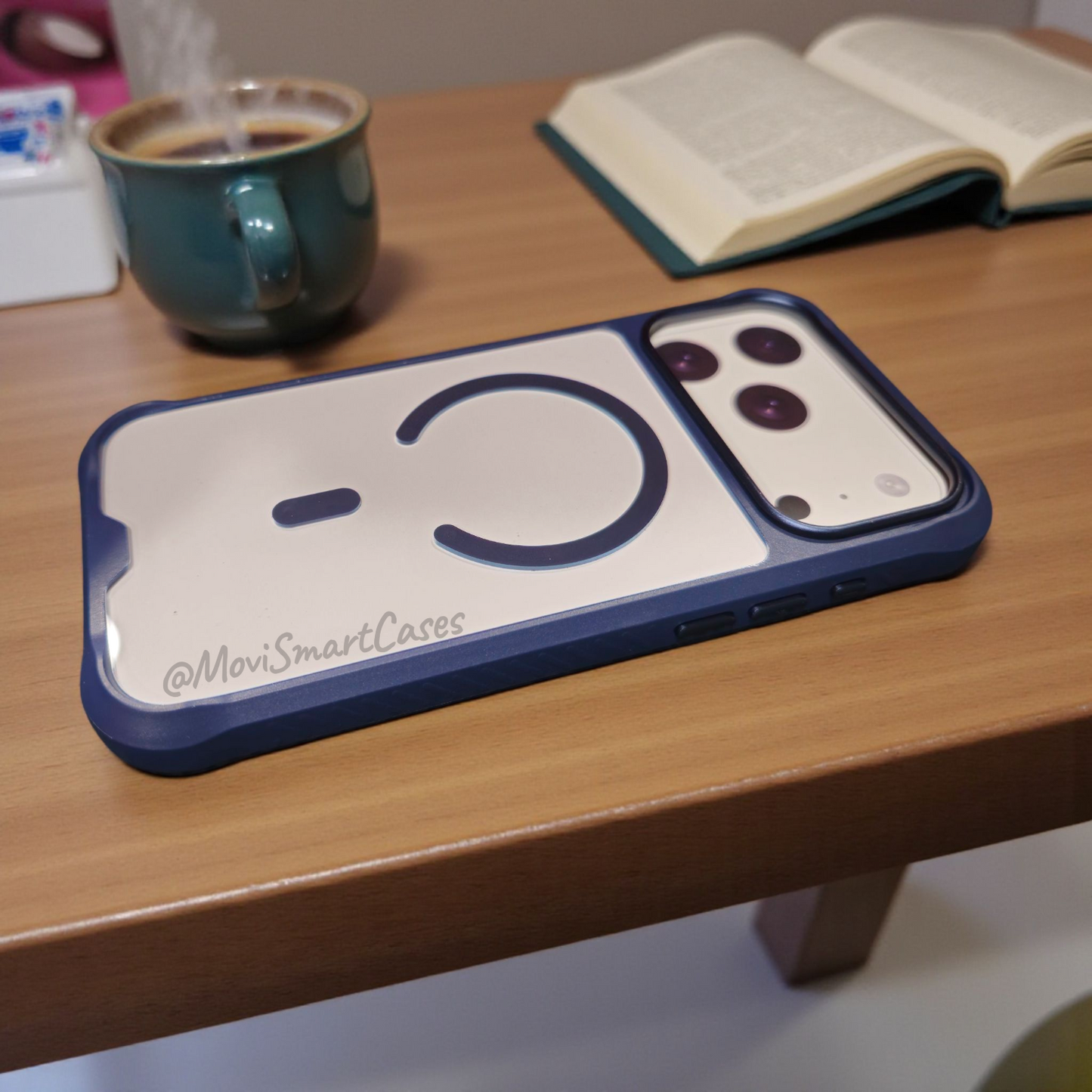 iPhone 17 Pro Max - Funda Prism (Con Control de Cámara) - MagSafe - Azul Profundo