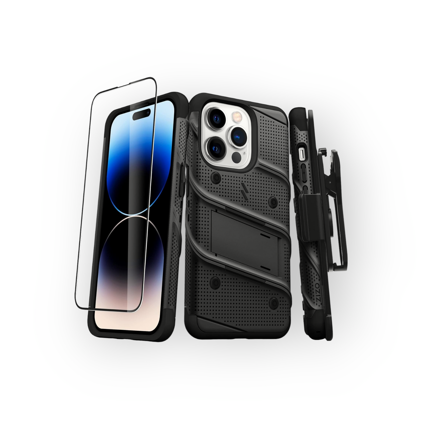 iPhone 14 Pro Max - Bolt Series - Negro - Zizo
