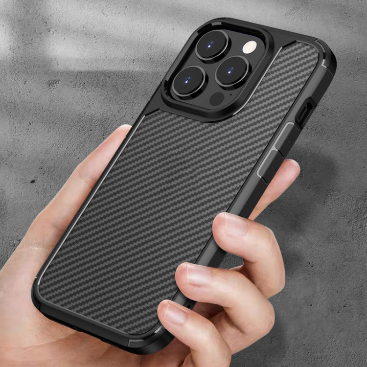 iPhone 14 Pro Max - Raco Fibra de Carbono - Negro - Skintek