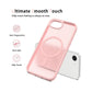 iPhone 16e - Funda Matte - MagSafe - Rosa Bébé