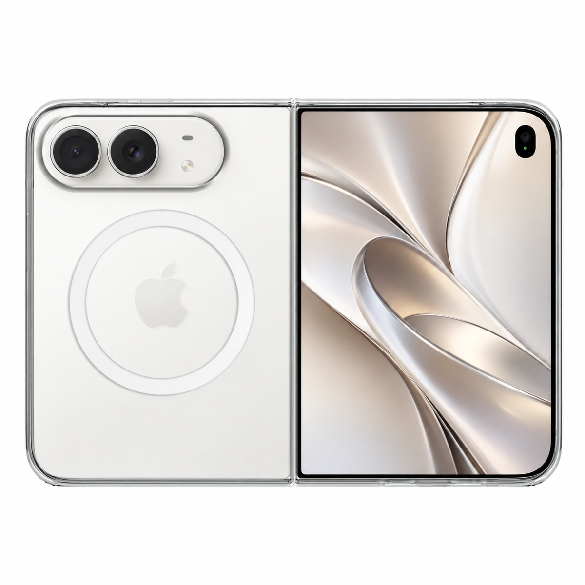 iPhone Duo - Funda Transparente Ultra Slim - MagSafe
