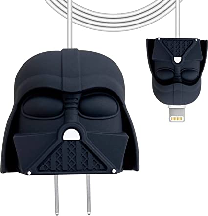PROTECTOR 3D GOMA PARA ADAPTADOR APPLE 18W | 20W - DARTH VADER