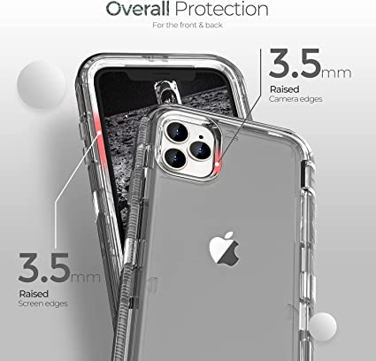 iPhone 13 Pro - Cases 3 en 1 Antishock - Negro