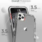 iPhone 12 Pro Max - Case 3 en 1 Antishock - Negro