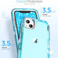 iPhone 13 - Cases 3 en 1 Antishock - Turquesa