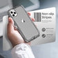iPhone 12 Pro Max - Case 3 en 1 Antishock - Negro
