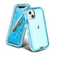iPhone 13 - Cases 3 en 1 Antishock - Turquesa