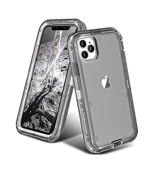 iPhone 12 Pro Max - Case 3 en 1 Antishock - Negro
