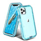 iPhone 12 Pro Max - Case 3 en 1 Antishock - Turquesa