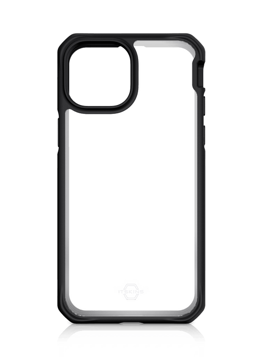 iPhone 13 - Hybrid Solid Negro Transparente - ItSkins
