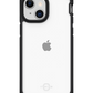 iPhone 13 - Hybrid Solid Negro Transparente - ItSkins
