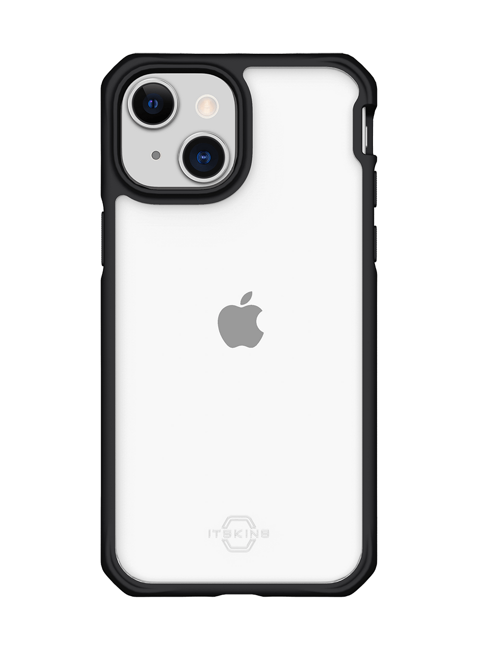 iPhone 13 - Hybrid Solid Negro Transparente - ItSkins