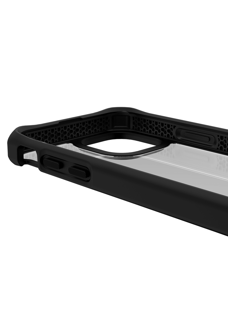 iPhone 13 - Hybrid Solid Negro Transparente - ItSkins