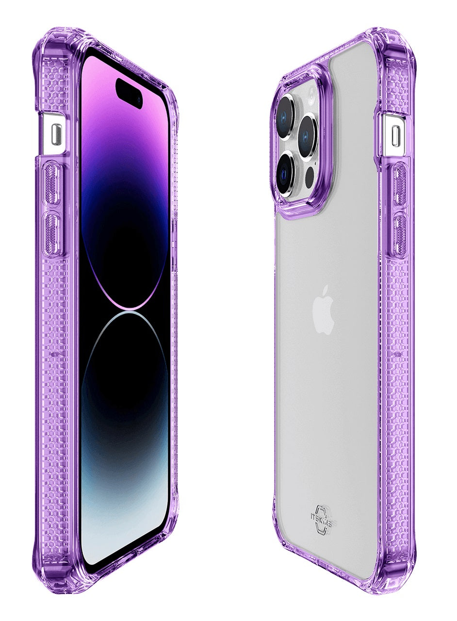 iPhone 14 Pro Max - Hybrid R - Lila Transparente - ItSkins