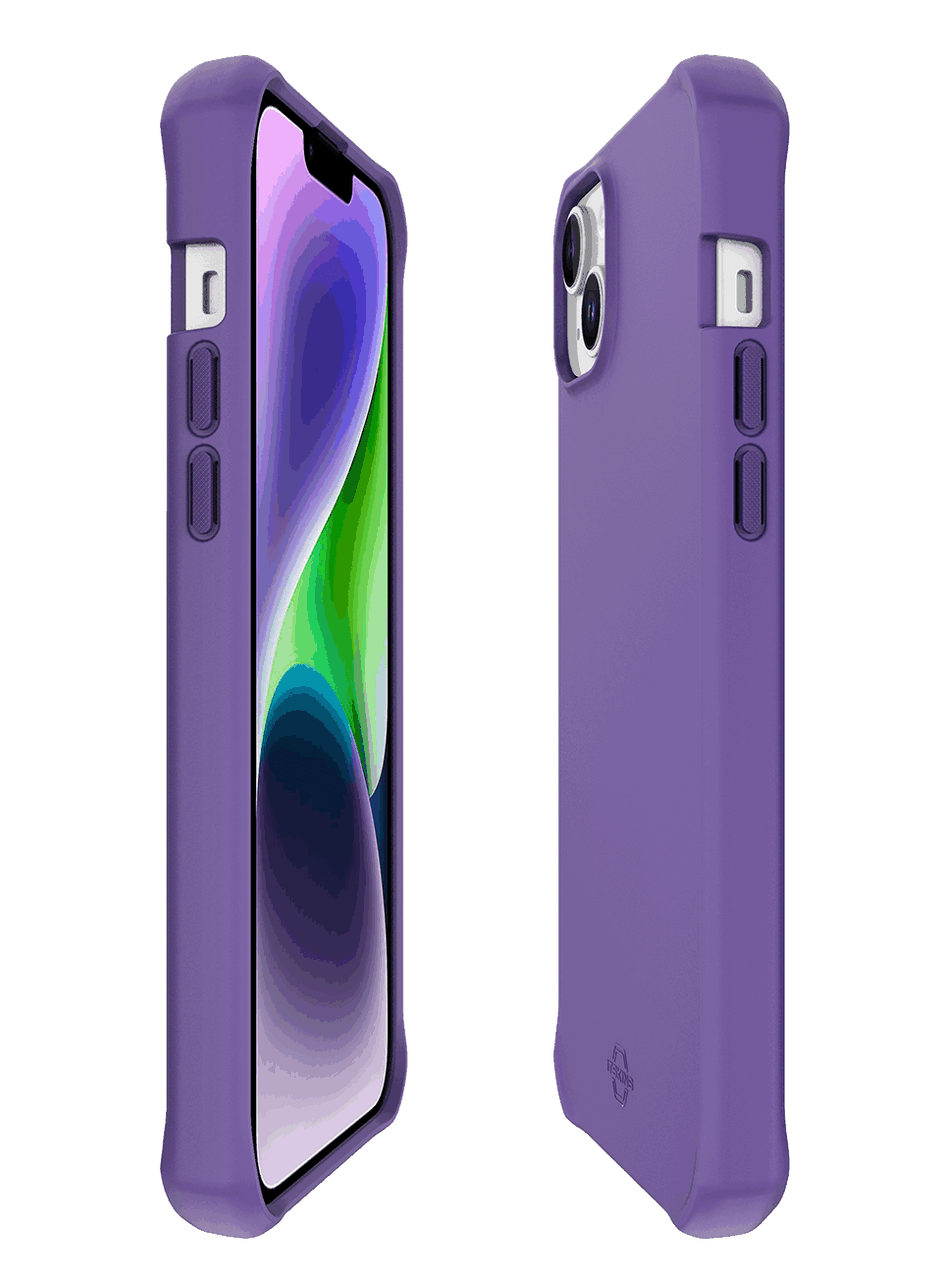 iPhone 14 Plus - Hybrid R - Silk - Lila - ItSkins