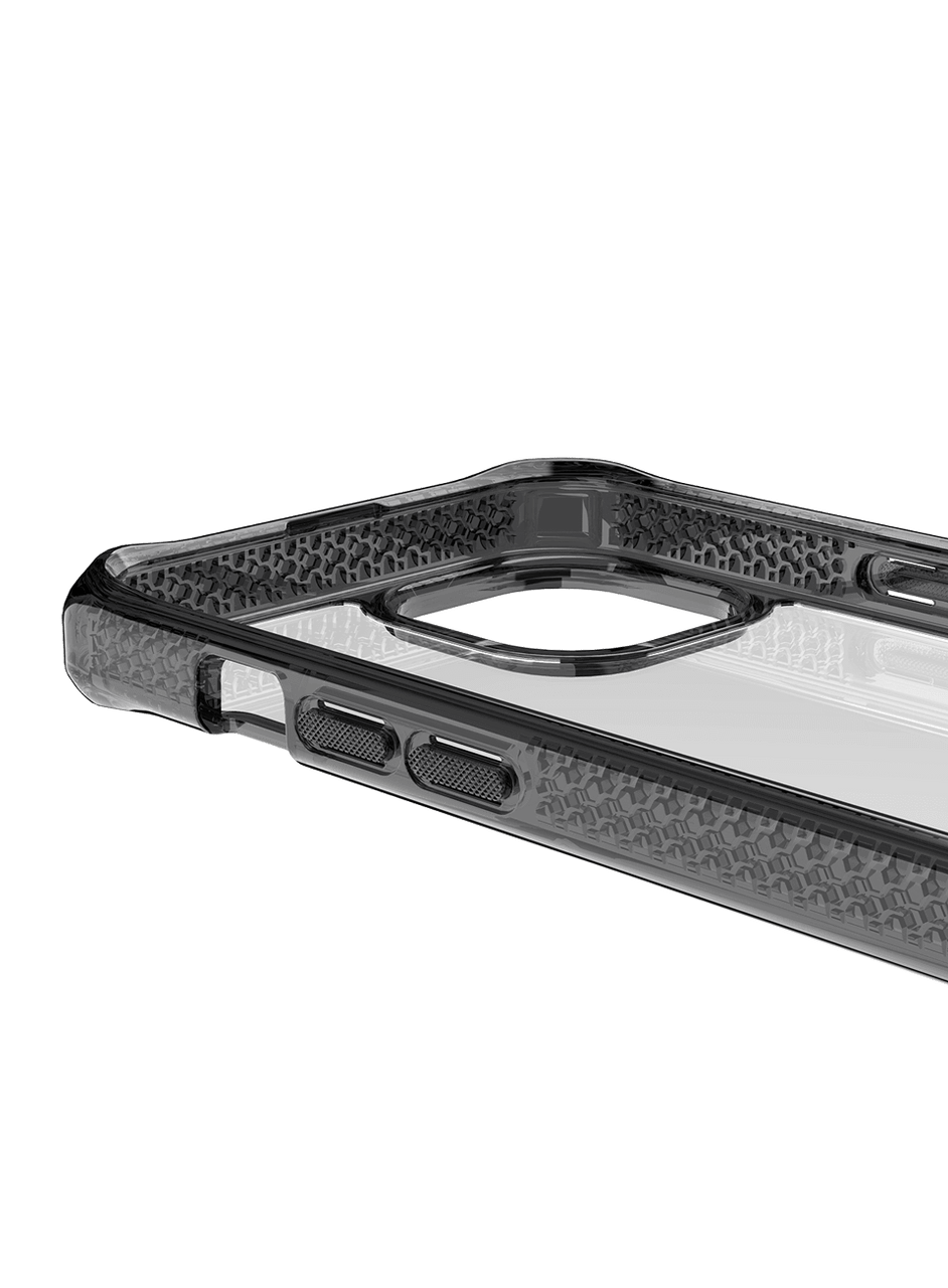 iPhone 14 Plus - Hybrid R Clear - Black - ItSkins
