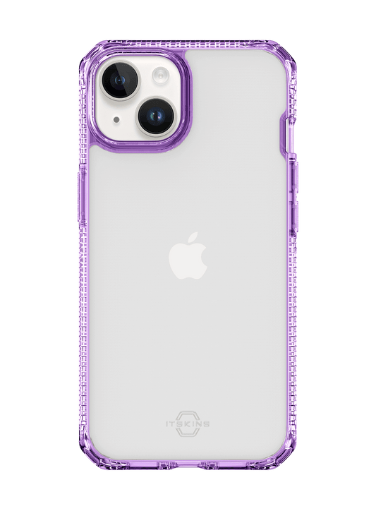 iPhone 14 Plus - Hybrid R Clear - Light Purple - ItSkins