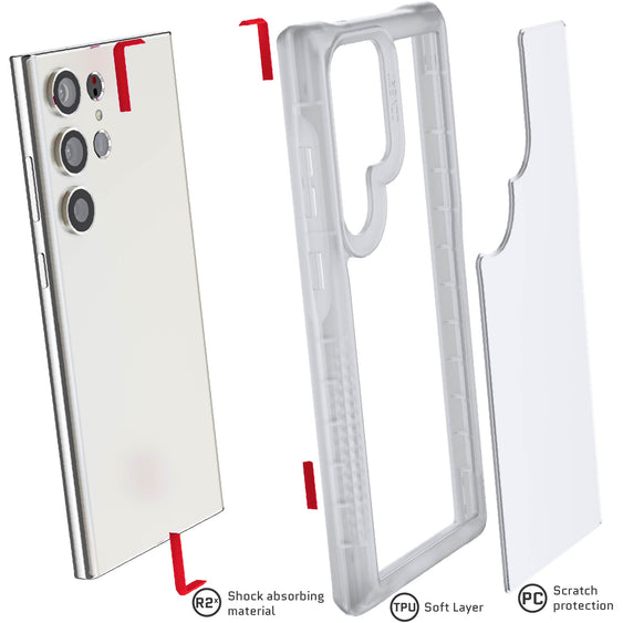 Samsung S23 Ultra - Covert6 - Clear - Ghostek