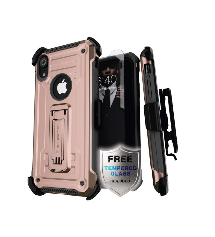 iPhone XR - Iron Armor 2- Rosa - Ghostek