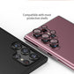 Samsung S23 Ultra - Protector de Cámaras de Aluminio - Rojo Vino