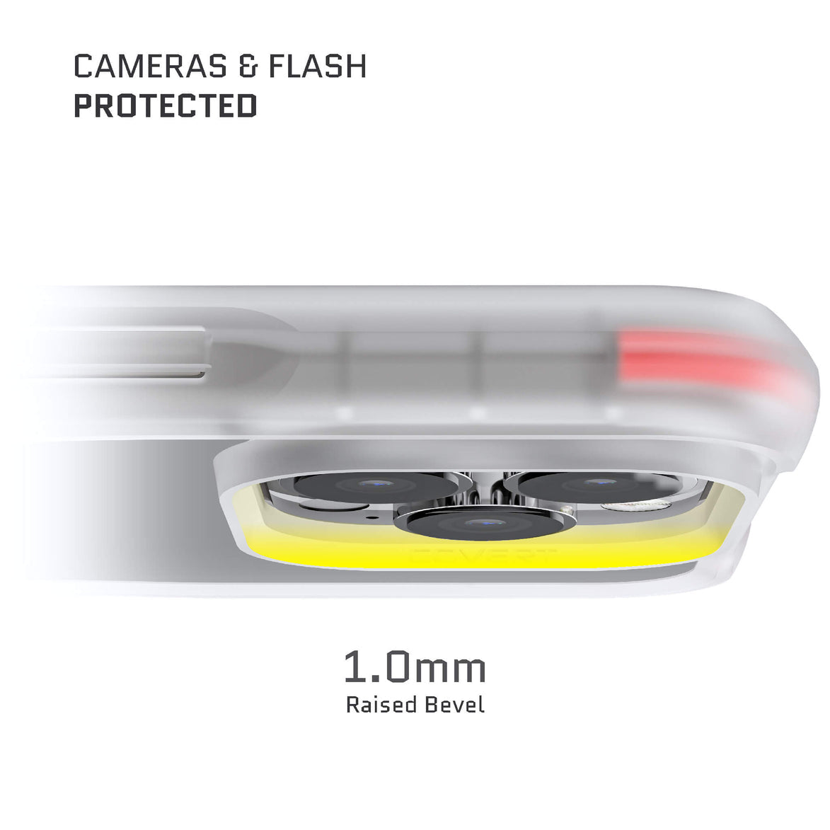 iPhone 13 Pro Max - Covert6 - Clear - Ghostek