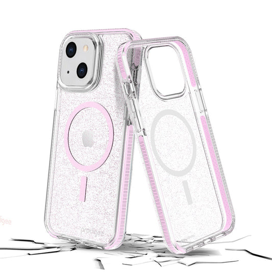 iPhone 13 - Super Star + Mag - Brillo Rosa - Prodigee