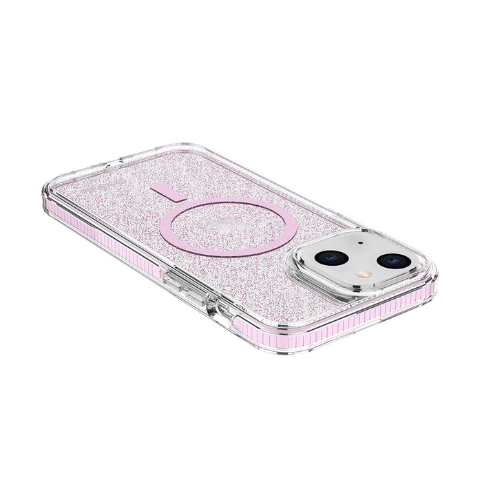 iPhone 13 - Super Star + Mag - Brillo Rosa - Prodigee
