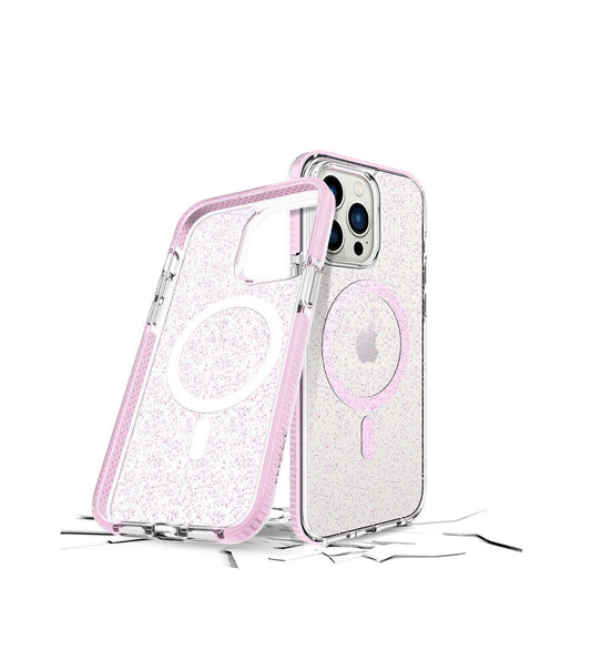 iPhone 14 Pro - Super Star - Glitter Rosa - Prodigee